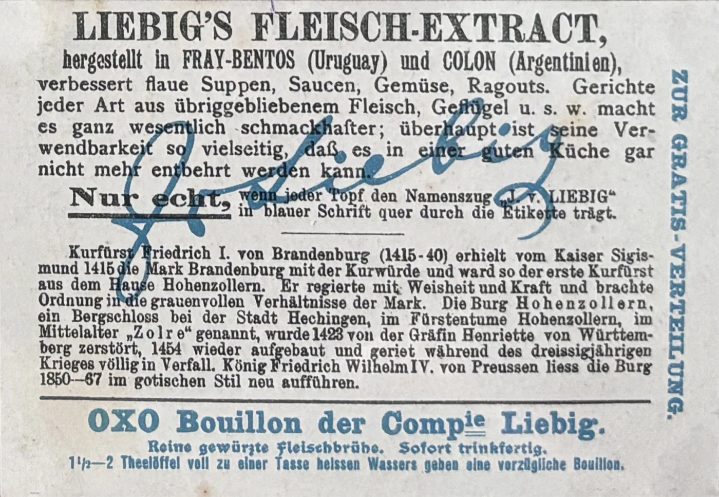 Preussen – Hohenzollern: Kurfürst Friedrich I. (1415) – Rückseite