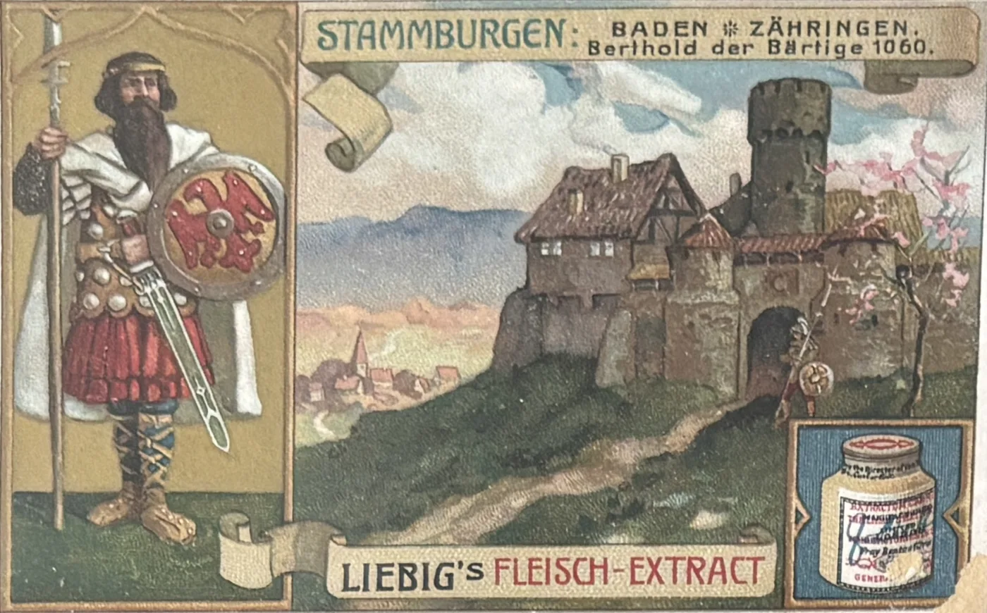 Baden – Zähringen: Berthold der Bärtige (1060) – Vorderseite