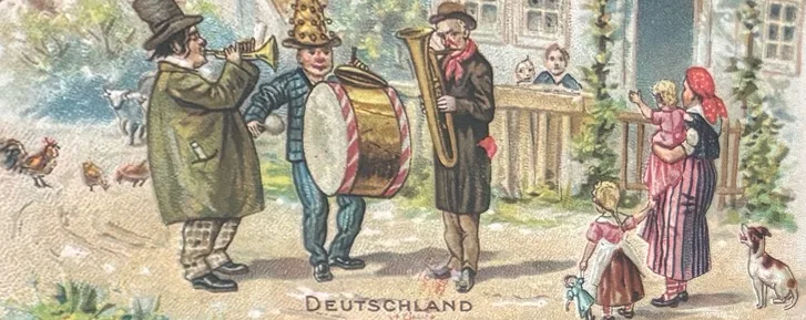 Wandernde Musikanten: Deutschland – Vorderseite