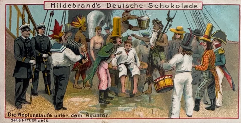 Die Neptunstaufe unter dem Äquator